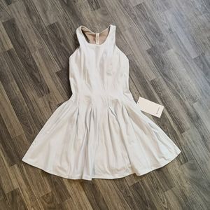 NWT Lululemon court crush tennis dress blue 2